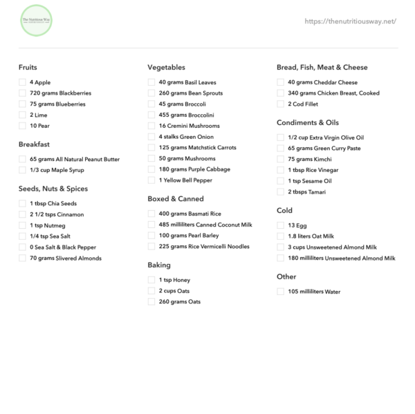 14 day meal plan + consultation - Image 3